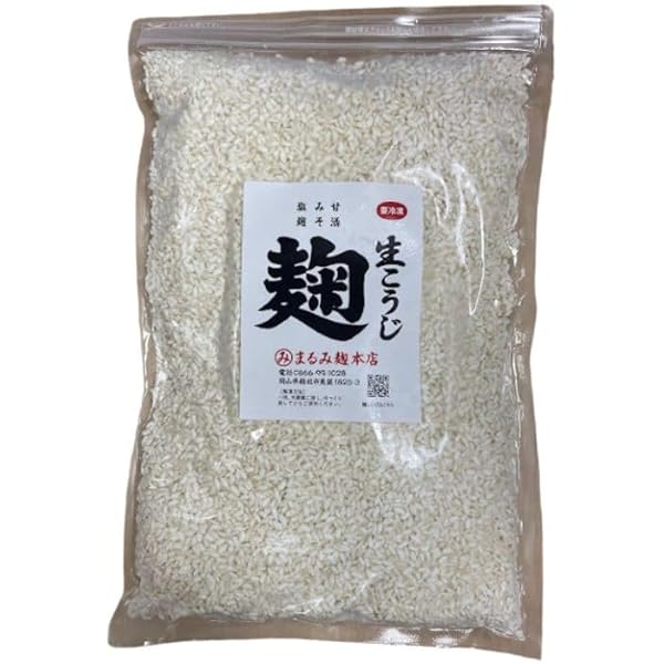 まるみ米 Amazon.co.jp: 【まるみ麹本店】米麹約1.3kg生（冷凍）(岡山県