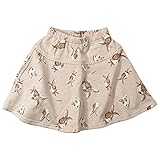 《春秋冬対応》SCHNEE(スネー) 裏毛フレアースカート 130cm /ピンク NO.F-661425