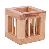 Domybest　パズル　立体　木製　積み木　孔明ロック　伝統的　知的玩具　知恵おもちゃ　児童 キッズ　大人3D立体パズル 木のおもちゃ　知育玩具