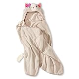 Soft Plush Hooded Towel by Circo (24"x52") Machine Washable. (Kitty Cat) by Circo [並行輸入品]