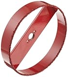 Morris Products 13494 Recessed Lighting Hole Saw - Carbide Grit, 6-3/8 Diameter, Used With Halo, Cap