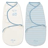 Little Me Original Swaddle 2-PK Thank Heaven for Little Boys (SM) by SwaddleMe