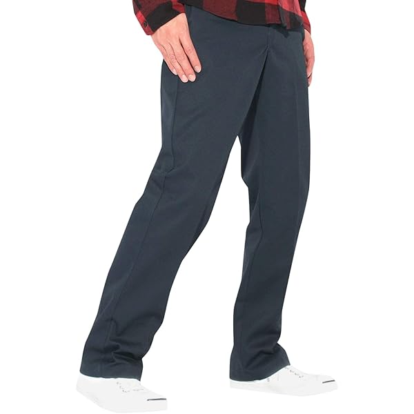 ディッキーズ 874 ブラック オリジナルフィットUSA ダブルニー 黒 白 ワイドパンツ メンズ Dickies(ディッキーズ)874オリジナル