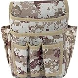 トラスコ中山:TRUSCO デジタルデザート迷彩 腰袋 2段ペンチ・ドライバー差し付き TCM-W24 型式:TCM-W24
