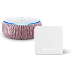 Echo Dot 第3世代 - スマートスピーカー with Alexa、プラム + スイッチボット スマートホーム 学…