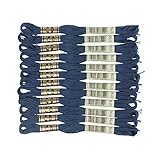 DMC 25番糸 刺繍糸 12束入 #3750 ブルー系 DMC25B