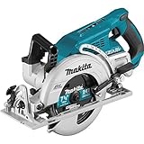 Makita XSR01Z 18V X2 LXT Lithium-Ion (36V) Brushless Cordless Rear Handle 7-1/4 Circular Saw Tool On
