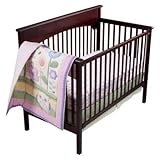 Circo Owls N Floral 3pc Baby Girl Crib Bedding Set by Circo