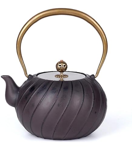 Amazon | 茶器・茶道具 銀瓶 丸型 湯沸 銀仕上、秀峰堂作