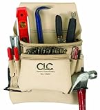 Custom Leathercraft1782348-Pocket Nail And Tool Bag-8-POCKET NAIL/TOOL BAG (並行輸入品)