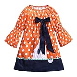 ベビー服 女の子 赤ちゃん服 かぼちゃ ワンピース カボチャ 蝶結び 変装 可愛い チュニック 万聖節 YOKINO お宮参りベビードレス 新生児肌着 ワンピース
