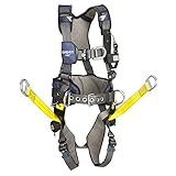 DBI/Sala 1113454 Exofit Nex Aluminum Back/Front D-Ring, Wind Energy Belt with Pad/Side D-Rings, Hip