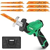 KIMO レシプロソー 充電式のこぎり12ｖ 2Ahリチウムイオンバッテリ 無断変速 コードレ...