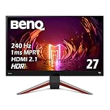 ベンキュージャパン BenQ MOBIUZ EX270QM ゲーミングモニター(27インチ/WQHD/IPS/240Hz/1ms/HDRi/