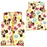 ディズニー L スリーパー かいまき 袢纏 防寒具 子供用 おやすみベスト fo-mrs11 ミッキー＆ミニー