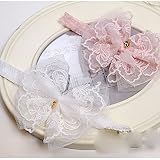 XDOBO Pretty Baby Girl 'sヘア幼児用レースBownotヘッドバンドヘアバレッタ( Set of 2 )