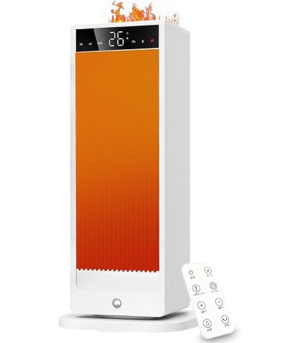 Amazon | セラミックファンヒーター hot+cool 暖房器具 省エネ 電気