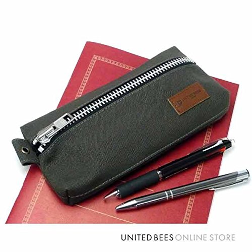 ユナイテッドビーズ スプリットペンケース オールドカーキ UBM-SPN-37