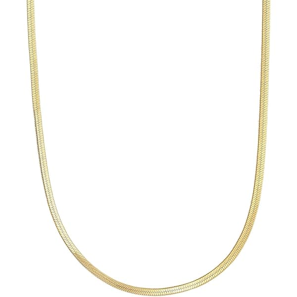 Amazon | gorjana レディース ベニスネックレス フラット 5mm