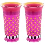 Sassy 2 Count Grow Up Cup, Pink/Pink, 9 Ounce by Sassy