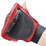 Free Paws 2 in 1 Dual Side Pet Shower Grooming Hair Removing Glove Tool [並行輸入品]