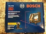 Bosch GLL 2-45 Self-leveling Long-range Cross-line Laser [並行輸入品]
