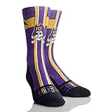 Rock ' emアパレルEast Carolina University ECU Piratesカスタムアスレチッククルーソックス XL パープル