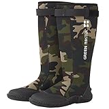 アトム グリーンマスター リミテッド カーキ,L(26.0~27.0)2623 グリーンマスター ATOM GREEN MASTER レインブーツ ブーツ 防水 防寒 保温 伸縮性 キャンプツリンーグ