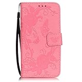 Zeebox LG K7 / Tribute 5 ケース PUレザー 手帳型ケース カード収納 ホルダー LG K7 / Tribute 5 用 カバー 無期限生涯補償付き (ピンク #2)