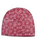 PACT BABY-REVERSIBLE BEANIE-6-12VINTAGE MEDALLION - AZALEA