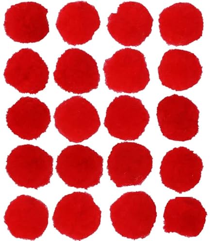 Amazon.co.jp: ポンポン ボン天【PO-08】【直径約20mm】単色【水色