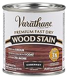 ラストオレウム262035 1 / 2 Pint Varathane Fast Dry Woodステイン、Cabernet