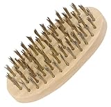 まとめ買い!!5個セット「ストロングツール(Strong TooL) 木柄ワイヤーブラシ 小判型 ステンレス線 11797」