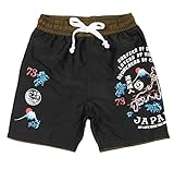 波達 男の子用サーフパンツ sw1186 100cm ブラック
