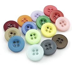 Amazon Hj 縫製ボタン ボタン アクセサリーパーツ カラフル 4つ穴 手芸材料 ポリエステル 樹脂 Diy 縫製材料 子供手芸用 色ランダム 11 5mm 100枚セット ボタン 通販