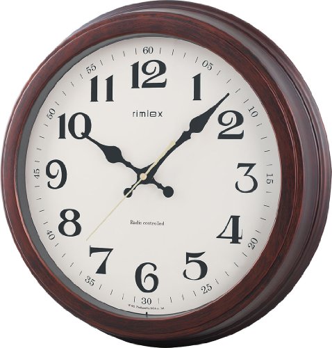 NOA 電波時計Exxtral(エクストラル) 掛け時計 ブラウン W-592 BR NOA 電波時計Exxtral(エクストラル) 掛け時計 ブラウン W-592 BR