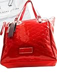 [ マークバイマークジェイコブス ] MARC BY MARC JACOBS トートバッグ マザーズバック キャンバス 大容量 レッド レディース [並行輸入品]