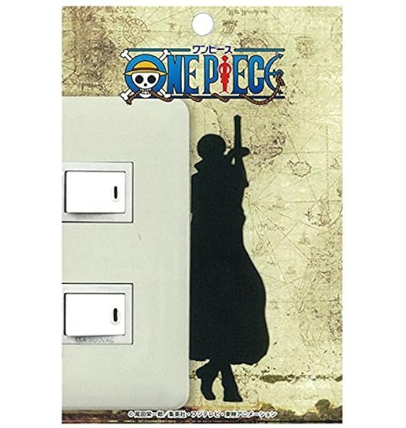 One Piece ワンピース スイッチプレート用ウォールステッカー H14 5cm W10cm トラファルガー ロー アニメ 萌えグッズ 通販 Amazon