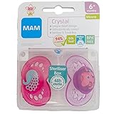 1パック2青Mamスタイル12 + m個のおしゃぶり、 (MAM UK LTD) - MAM Style 6+m Soother, 孔雀象のデザイン 2 per pack [並行輸入品]