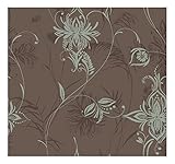 York Wallcoverings WD2944SMP Walt Disney Signature Delicate Vine and Leaf Medallion 8-Inch X 10-Inch