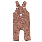 ニットサロペット モカ茶 70