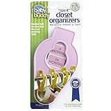 Baby Buddy ベビー バディ Size It - Closet Organizer 5ct ベビーハンガー用探しやすいサイズ別インデックス 5枚セットPink ピンク