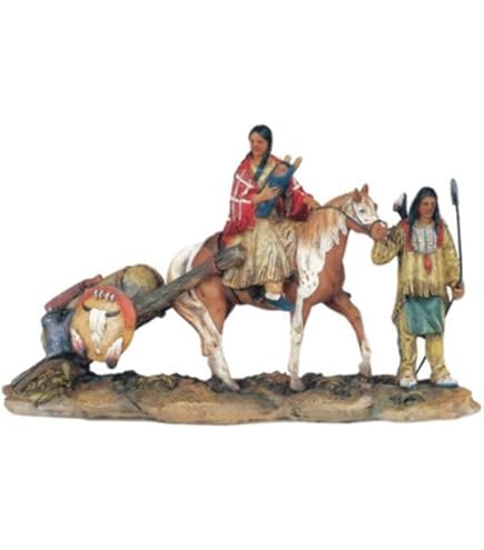 Amazon.co.jp: K 限定 ネイティブアメリカンの置物 - ピースパイプ付き