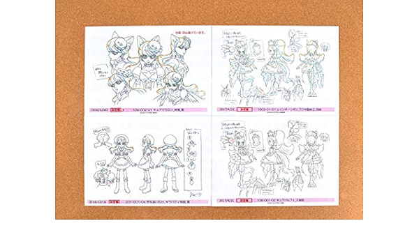 Amazon キラキラ プリキュアアラモード 設定資料 制作資料 109枚 東京書販 アニメ 萌えグッズ 通販