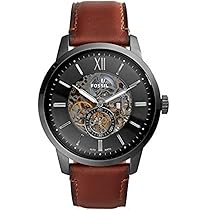 未使用 自動巻き フォッシル FOSSIL ME3110 メンズ腕時計 Amazon.co.jp: [フォッシル] FOSSIL 腕時計 Townsman Automatic