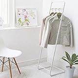 ハンガーラック 幅40 パイプハンガー コンパクト シンプル 白 ホワイト