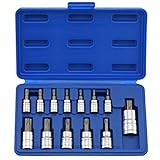 Neiko 10071A 13-Piece Torx Bit Cr-V T-Socket Set [並行輸入品]