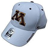 ホワイトCondenser University of Minnesota Gophers調節可能な帽子