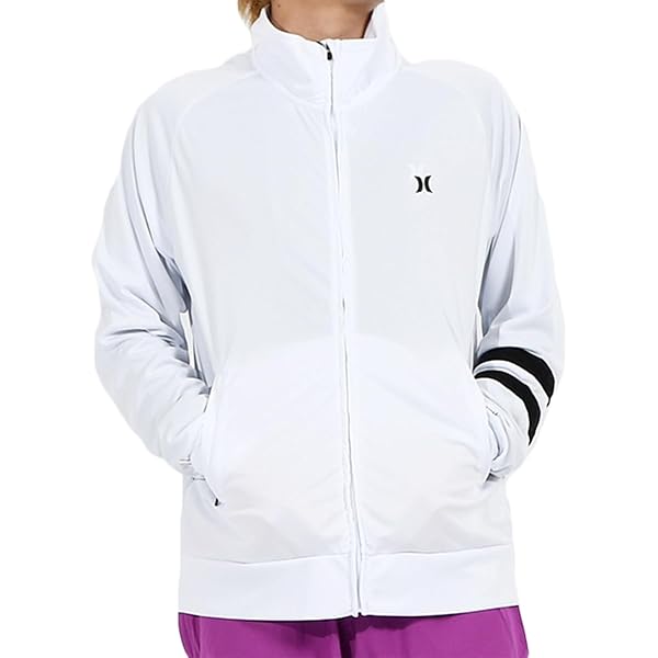 Amazon | [Hurley] メンズ 長袖 RASH ZIP HIGH NECK O&O UV