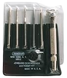 General Tools & Instruments SPC606 Jewelers Screwdriver, Set of 5 [並行輸入品]